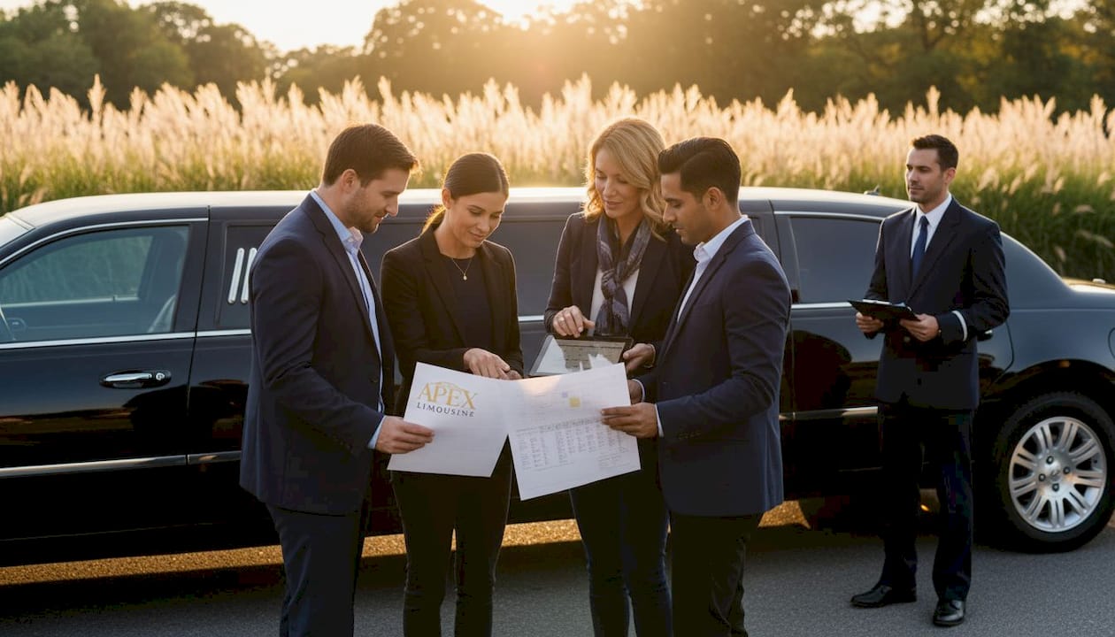 Parents coordinating prom limo safety